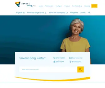 Savant-Zorg.nl(Savant Zorg) Screenshot