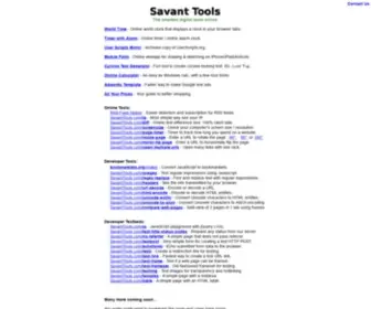 Savanttools.com(Savant Tools) Screenshot