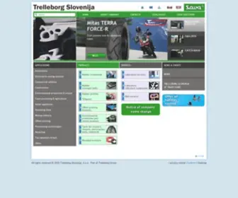 Savatech.eu(Trelleborg Slovenija) Screenshot