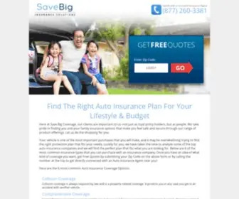 Save-BIG-ON-Insurance.com(Auto Insurance) Screenshot