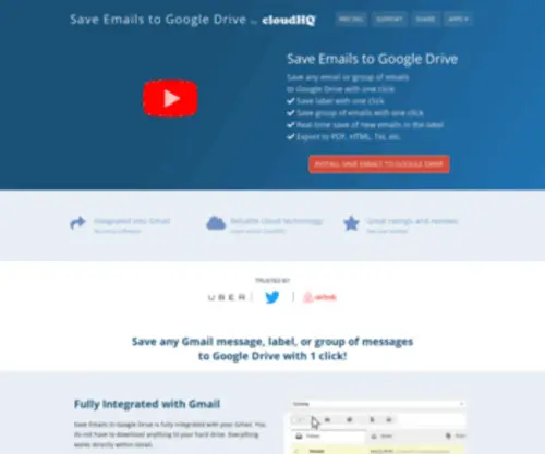 Save-Emails-TO-Google-Drive.com(Save emails to Google Drive) Screenshot