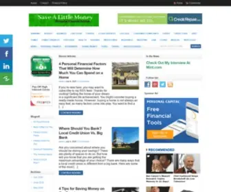 Savealittlemoney.com(Save A Little Money) Screenshot