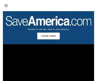 Saveamerica.com(Save America) Screenshot