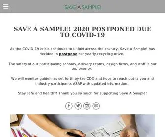 Saveasample.org Screenshot