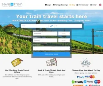 Saveatrain.com(Train Ticket Booking & Reservation) Screenshot