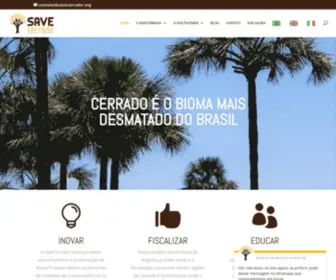 Savecerrado.org(INÍCIO) Screenshot