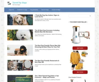 Savedbydogs.com(Saved by dogs) Screenshot