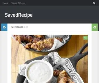 Savedrecipe.com(SavedRecipe) Screenshot