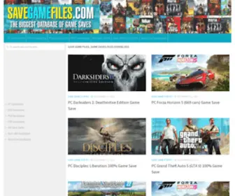 Savegamefiles.com(Save Game Files) Screenshot