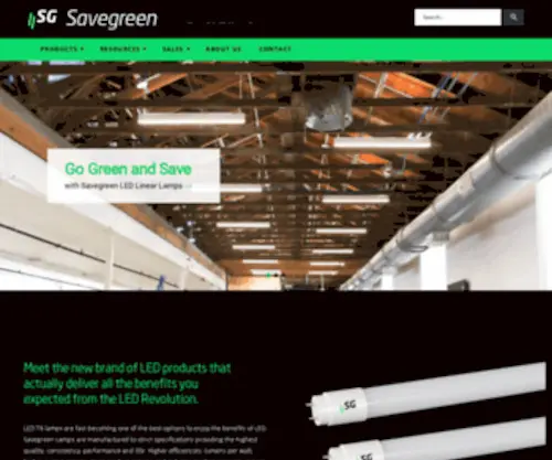 Savegreenlighting.com(Just how LED was meant to be) Screenshot