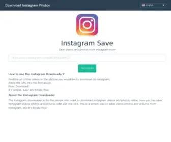 Saveinsta.com(Instagram Video Downloader) Screenshot