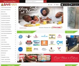 Savemari.com(Home Page) Screenshot