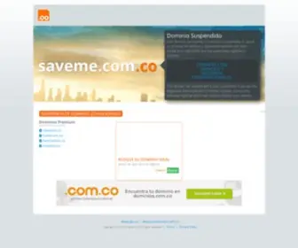 Saveme.com.co(Saveme) Screenshot