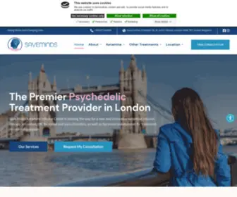 Saveminds.co.uk(Ketamine Treatment London) Screenshot