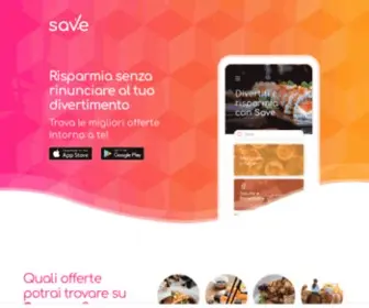 Savemobileapp.com(Risparmia con Save App e scopri le migliori offerte a Torino) Screenshot