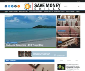 Savemoneyskills.com(All about money and savings) Screenshot