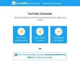 SaveMP3.cc(YouTube Converter) Screenshot