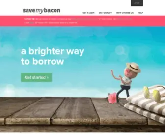 Savemybacon.co.nz(Quick Cash Loans NZ) Screenshot