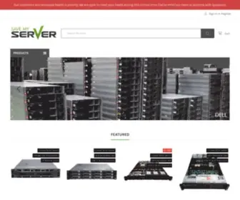 Savemyserver.com(Refurbished Servers) Screenshot