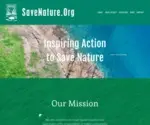 Savenature.org Screenshot