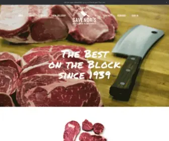 Savenorsmarket.com(Savenor's Butcher Shop and Market) Screenshot