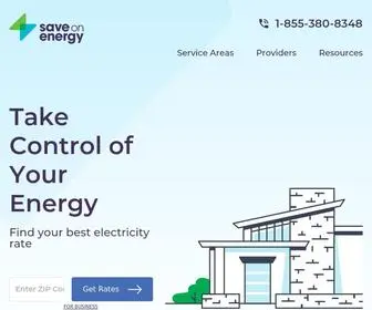 Saveonenergy.com(SaveOnEnergy®) Screenshot