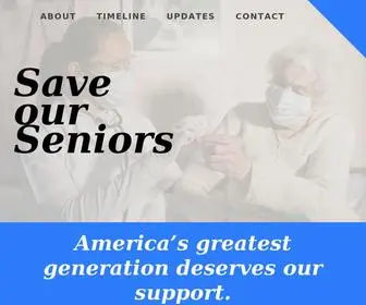 Saveourseniors.org(Save Our Seniors) Screenshot