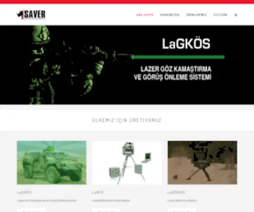 Saver.com.tr(Leri Savunma Teknolojileri) Screenshot