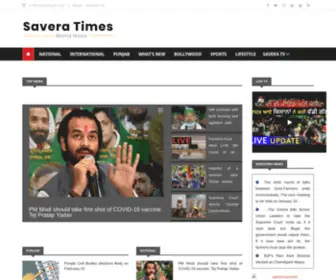 Saveratimes.in(Savera Times) Screenshot