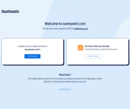 Saverpoint.com(Domain parking page) Screenshot