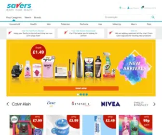 Savers.co.uk(Health Home Beauty) Screenshot