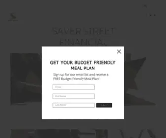 Saverstreet.com(Financial Coaching) Screenshot