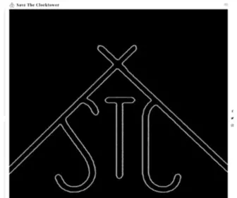 Savetheclocktowermusic.com(Save The Clocktower) Screenshot