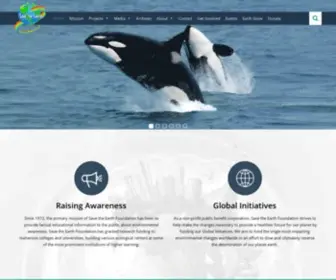 Savetheearth.org(Home Home) Screenshot