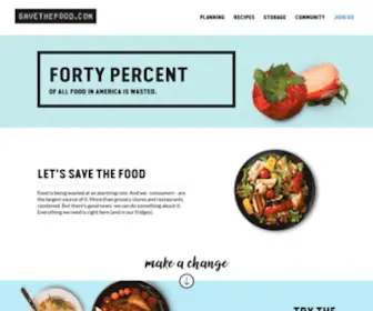 Savethefood.com(Save The Food) Screenshot