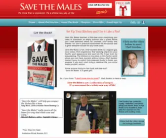 Savethemales.com(Easy Cookbook For Beginners) Screenshot