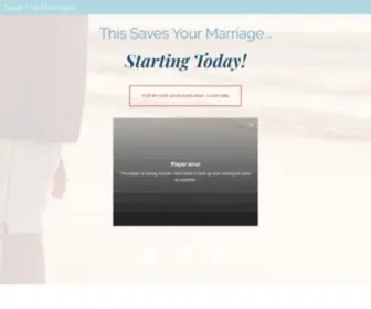 Savethemarriage.com(You CAN Save Your Marriage) Screenshot