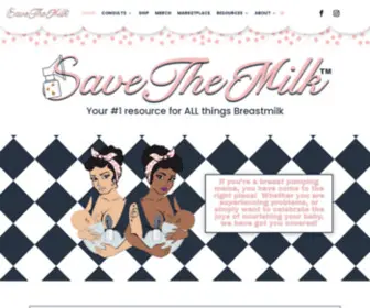 Savethemilk.com(Save The Milk) Screenshot