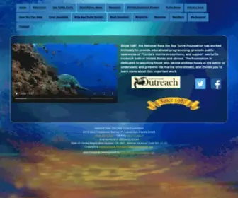 Savetheseaturtle.org(Sea Turtles) Screenshot