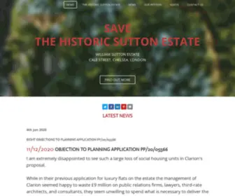 Savethesuttonestate.co.uk(Savethesuttonestate) Screenshot