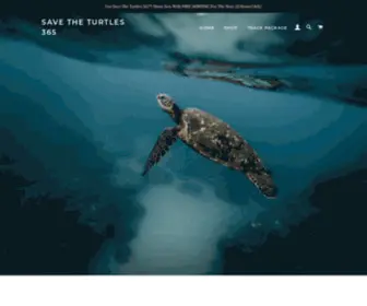 Savetheturtles365.com(Save the Turtles 365) Screenshot