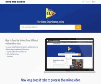 Savethevideos.com(Youtube and All video downloader) Screenshot