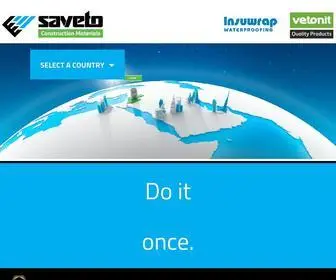 Saveto.com(Waterproofing) Screenshot