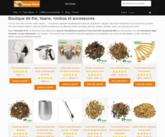 Saveur-The.fr(Vente en ligne de thé) Screenshot