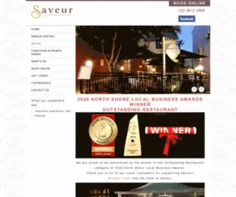 Saveur.com.au(Saveur) Screenshot