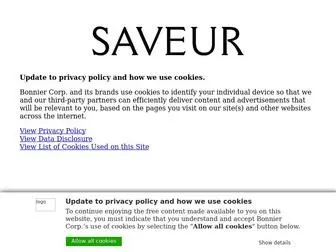 Saveur.com(Authentic Recipes) Screenshot