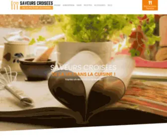 Saveurscroisees.com(Saveurs croisees : recettes) Screenshot