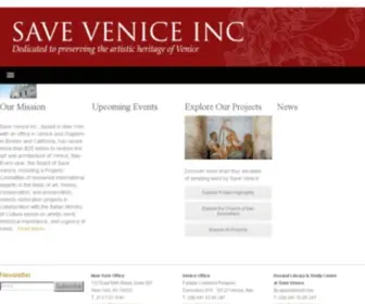 Savevenice.org(Save Venice Inc) Screenshot