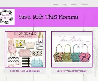 Savewiththismomma.com(Savewiththismomma) Screenshot