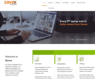 Savex.org(Savex Technologies) Screenshot